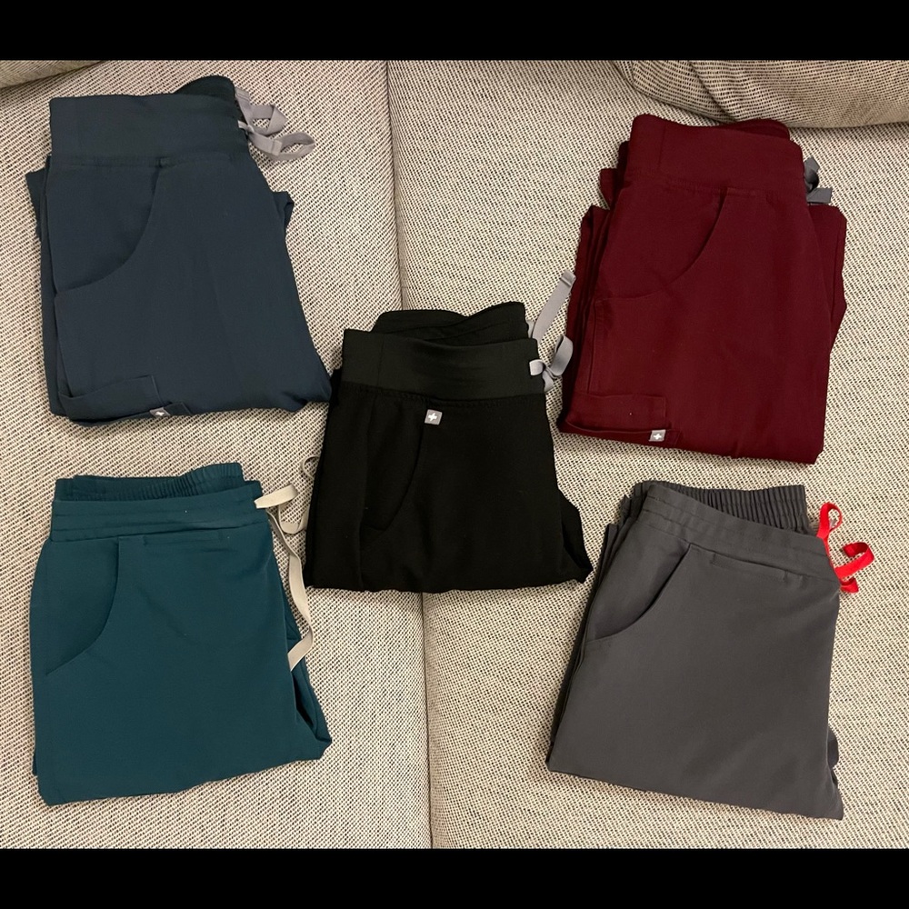 Figs Caribbean Blue Xs Yola Pants